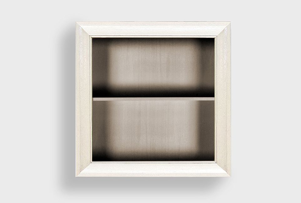 Шкаф навесной открытый  "Армония"; айвори + классик