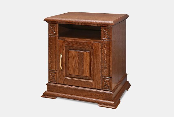 Тумба прикроватная "Верди Люкс" массив и шпон дуба 5