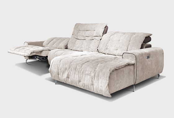 "Грей" диван с оттоманкой  13