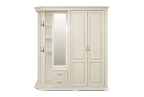 Шкаф комбинированный "Верди Люкс" 1 массив и шпон дуба 3