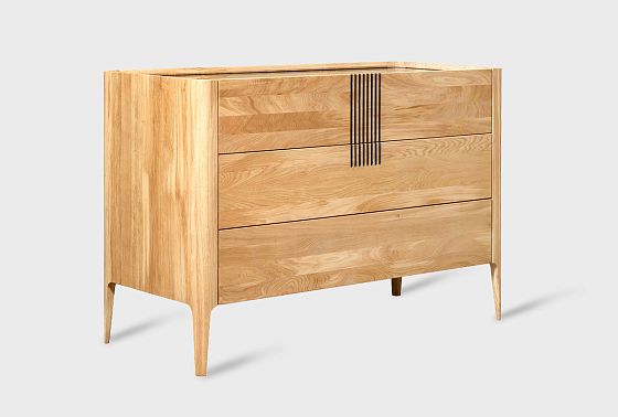 Комод "Бергамо" 3 массив дуба 10