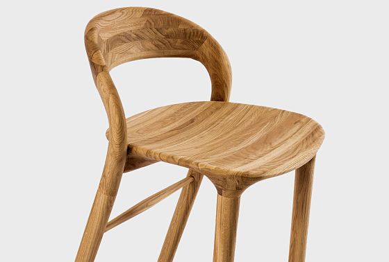 Стул "Лугано" полубарный массив дуба 9