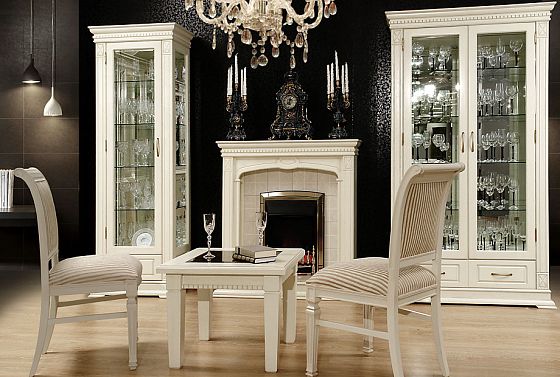 Стол журнальный "Верди Люкс 4" массив и шпон дуба 2