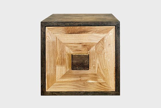 Модуль для стеллажей открытых 1-но дв. "Cube Design" массив дуба 2