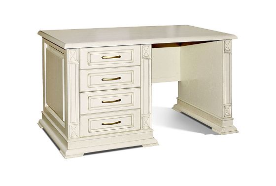 Стол письменный "Верди Люкс 9" массив и шпон дуба 4