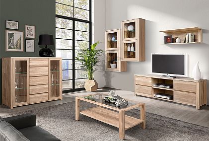 Стол журнальный "Норд" 110 (стекло)