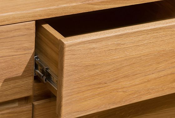 Тумба 3-х дверная "Норд" массив дуба 2