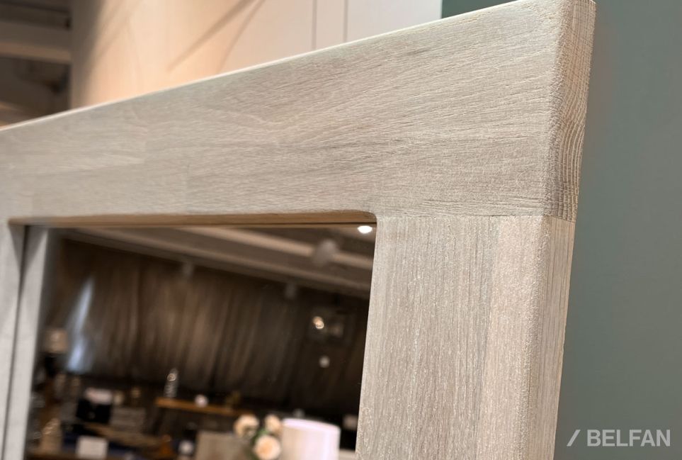 Зеркало напольное "Норд" массив дуба 3