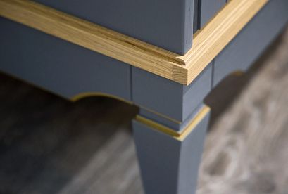 Комод "Стюарт"; *ГМ 6563; марено, натуральный дуб