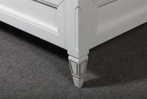 Кровать "Сиена" массив и шпон дуба, МДФ 4