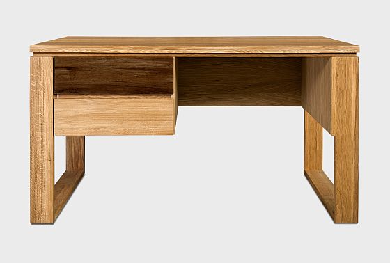 Стол письменный "Берген" В массив и шпон дуба 8