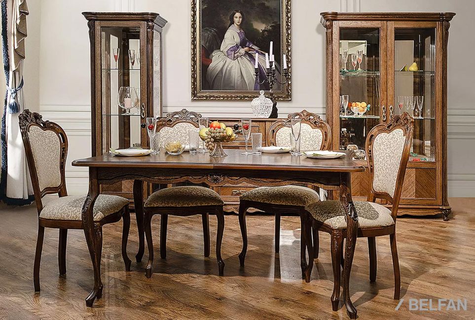 Стол обеденный "Алези 2РЕ" массив и шпон дуба 2