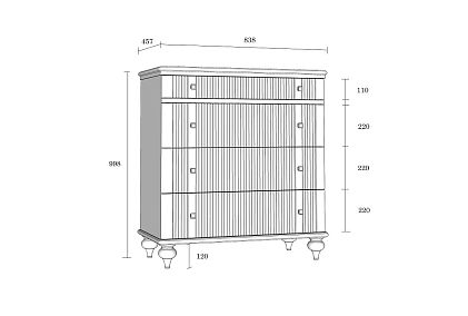 Комод "Рандеву" 04-838