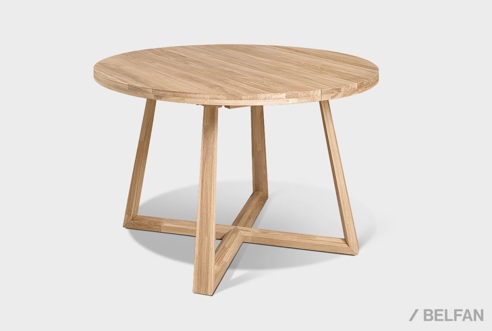 Стол обеденный "Мидгард" (раскладной) массив дуба 1