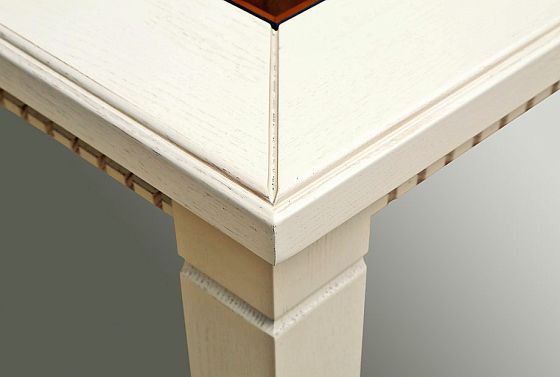 Стол журнальный "Верди Люкс 4" массив и шпон дуба 2