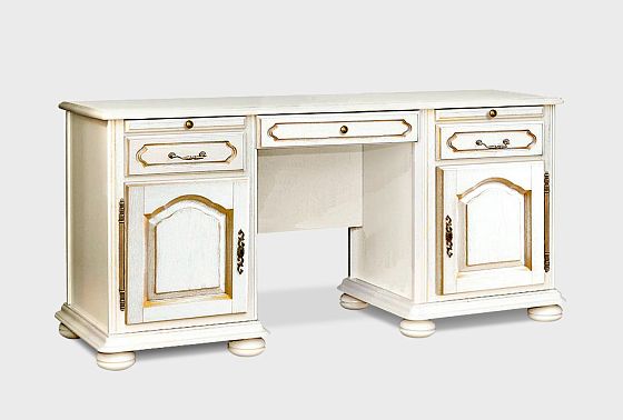 Стол письменный "Давиль" 1410 массив и шпон дуба 4