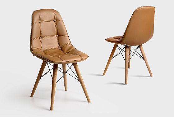 Стул "Ирвинг" мягкий массив дуба 5