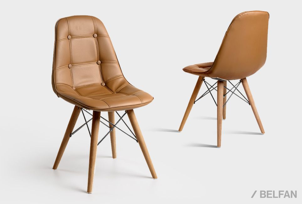 Стул "Ирвинг" мягкий массив дуба 1