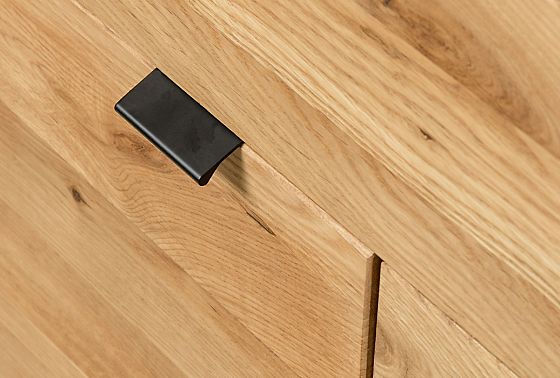 Тумба "Forest" 3 массив дуба, металл 9