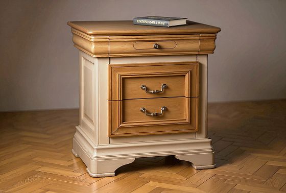 Тумба прикроватная "Оливия" массив и шпон ольхи 9