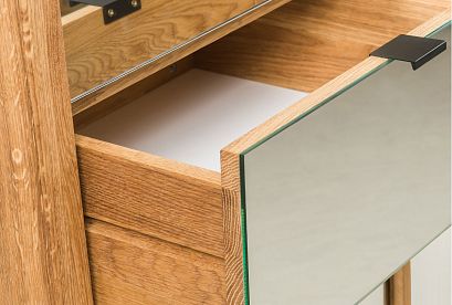 Зеркало напольное "Арт"; бейц-масло