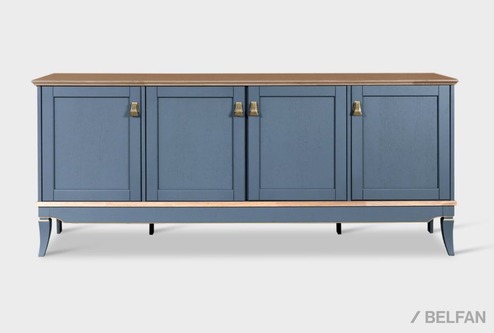 Тумба "Стюарт" 4 массив и шпон дуба 2