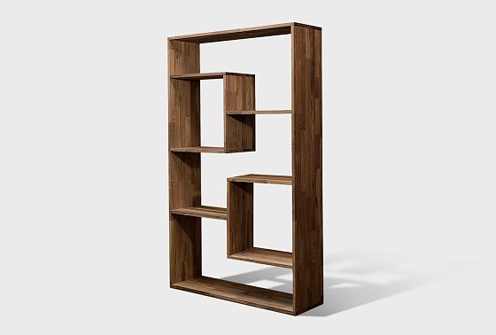 Стеллаж "Арт" (фигурный) массив дуба 4