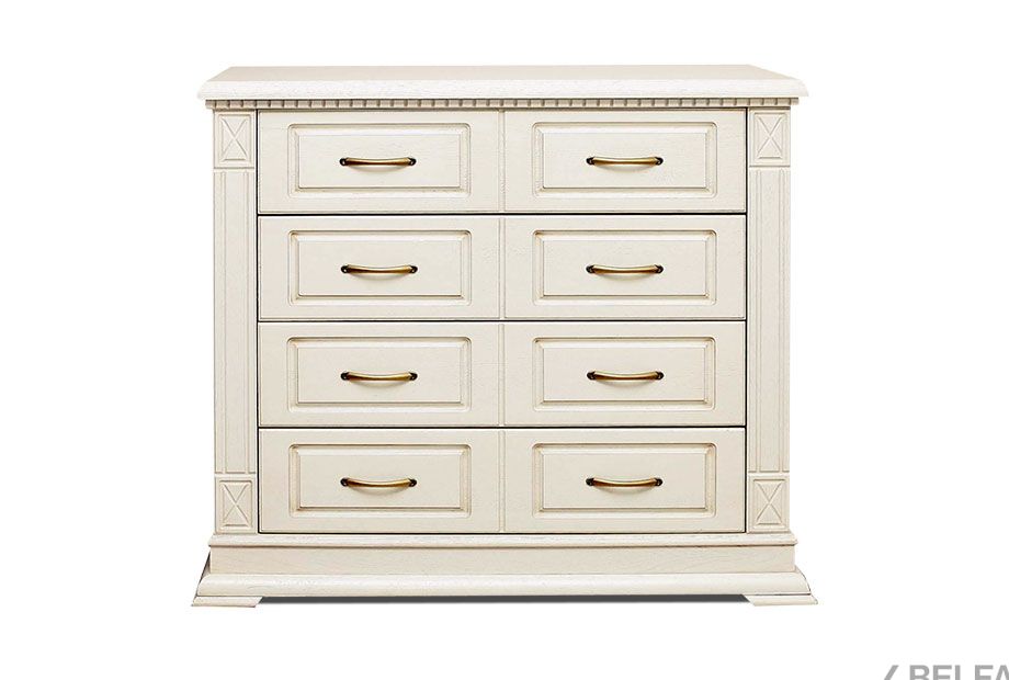 Комод "Верди Люкс" массив и шпон дуба 1