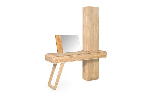 Зеркало к столу туалетному "Алина" массив дуба 7