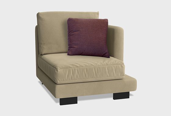 "Леформ" секция 1-но местная с подлокотником  5