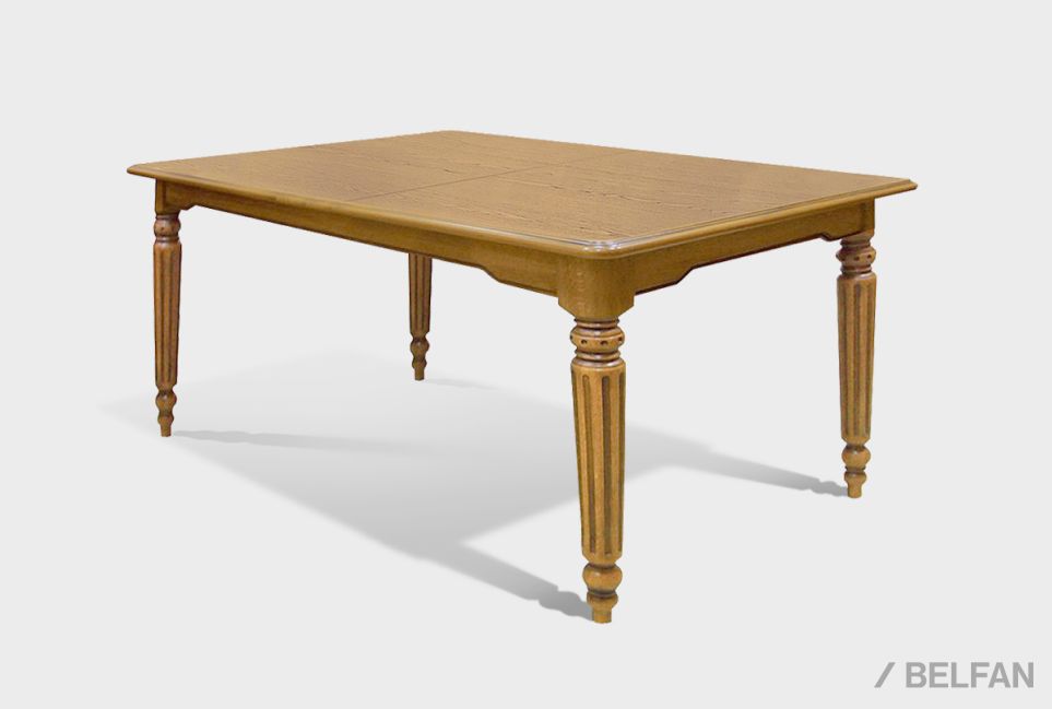 Стол обеденный "Давиль" массив и шпон дуба 1