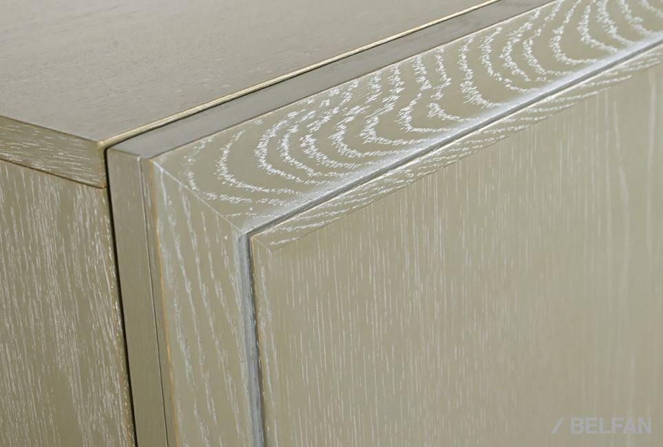 Тумба высокая "Коста" массив и шпон дуба 6