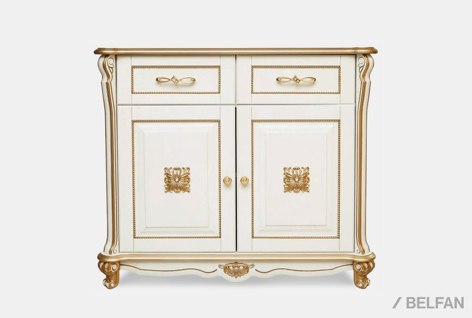 Тумба "Алези 2 Люкс" массив и шпон дуба 2