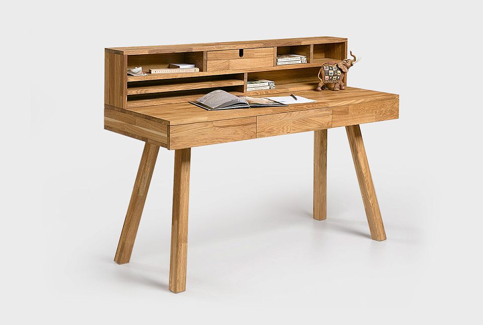 Стол письменный "Берген" Д; бейц масло