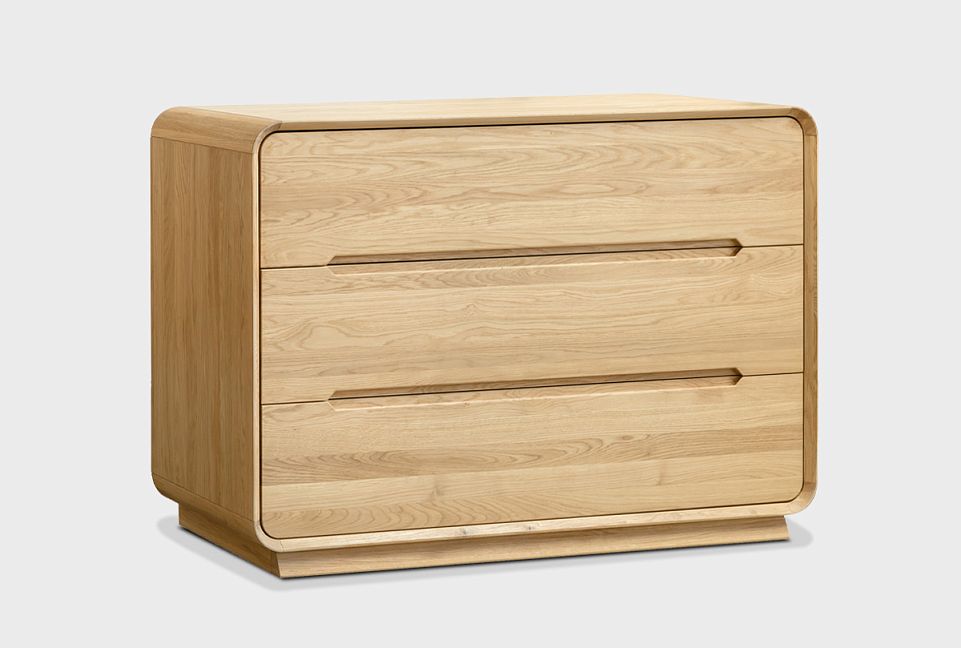Комод "Монблан" 3; американский орех