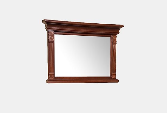 Зеркало "Престиж" 12 массив и шпон берёзы 2