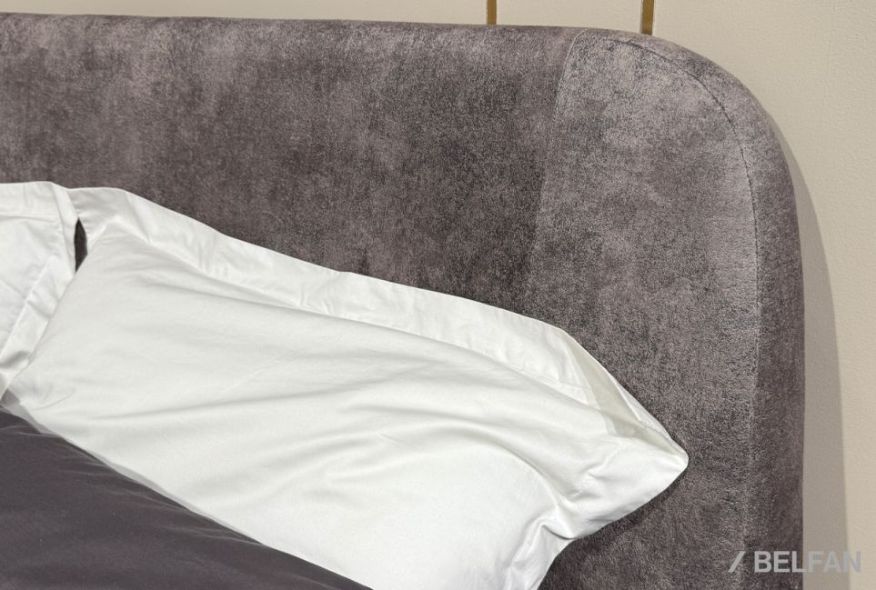 Кровать "Бергамо" (мягкое изголовье) массив дуба 3