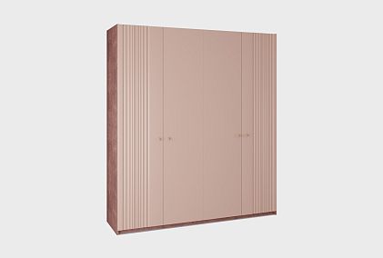 Шкаф для одежды 4-х дверный "Меридиан" (комбинированный)