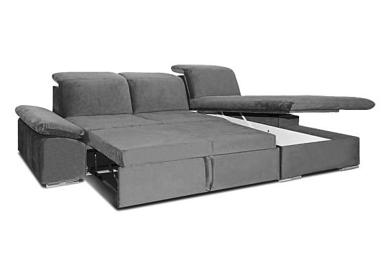 "Престон" диван с оттоманкой  4