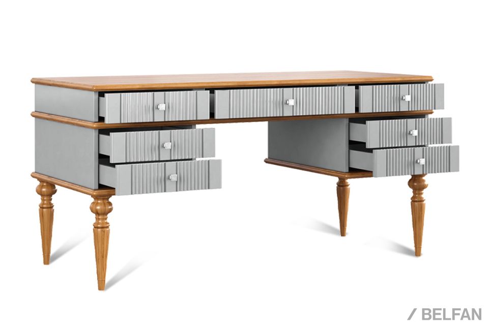 Стол письменный "Рандеву" 007 массив сосны 3