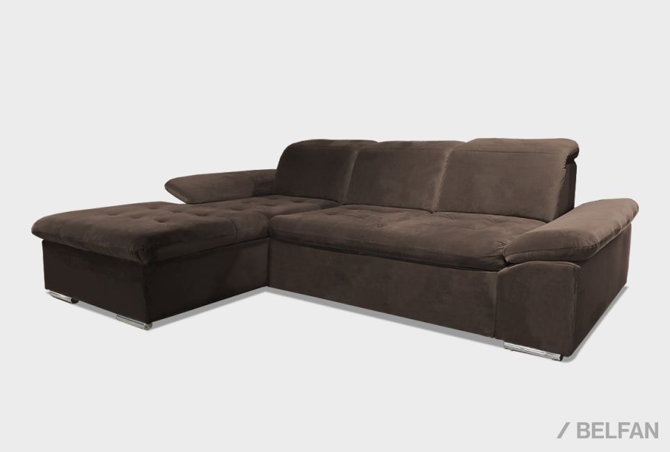 "Престон" диван с оттоманкой 1