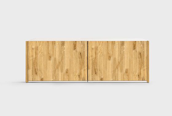 Дополнительная секция для шкафа 2-х дв. "Уоллстрит" массив дуба, МДФ 6