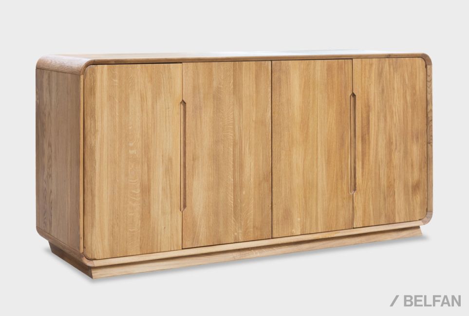 Тумба "Монблан" 4 массив дуба 1