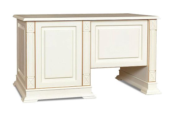 Стол письменный "Верди Люкс 9" массив и шпон дуба 4