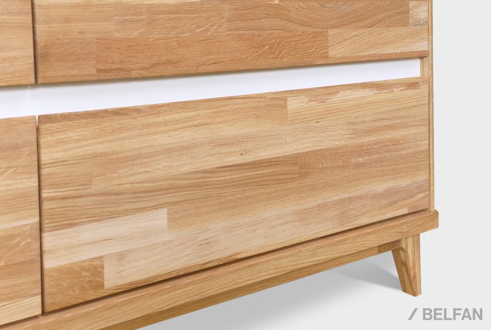 Комод "Уоллстрит" 6 массив дуба, МДФ 7