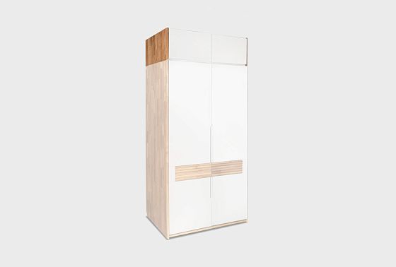 Дополнительная секция для шкафа 2-х дв. "Уоллстрит" массив дуба, МДФ 6