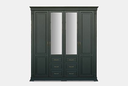 Шкаф 4-х дверный "Верди Люкс"