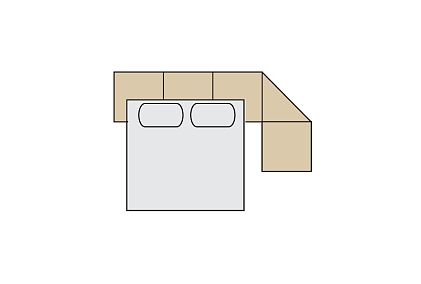 "Рафаэль" диван 4-х местный угловой