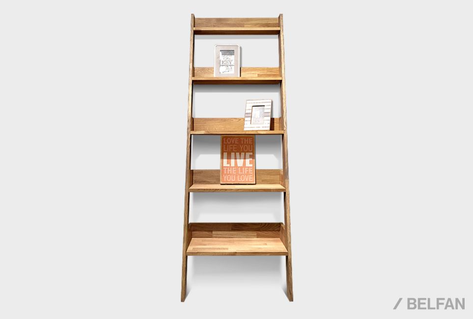 Стеллаж "Ирвинг" массив дуба 3