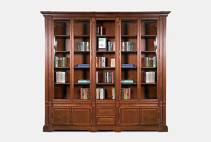 Набор мебели для библиотеки "Престиж-17.13"